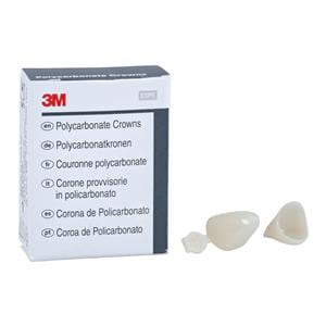 3M™ Polycarbonate Crowns Size 37 Lft Cspd Upr&Lwr Replacement Crowns 5/Bx