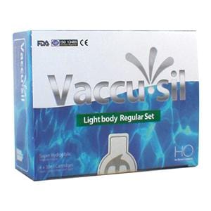 Vaccu-Sil Impression Material Regular Set 50 mL Light Body Refill 4/Bx