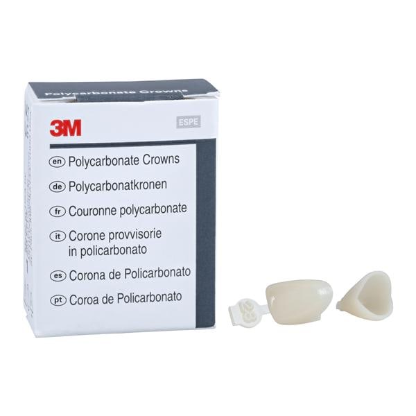 3M™ Polycarbonate Crowns Size 28 Upper Left Lateral Replacement Crowns 5/Bx