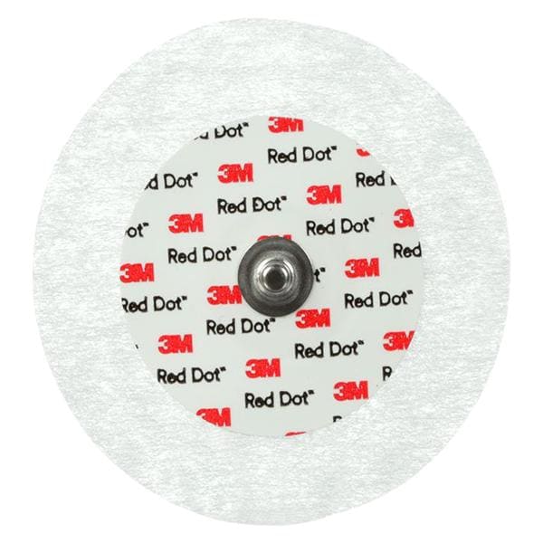 Red Dot Electrocardio Electrode Disposable 50/Bx