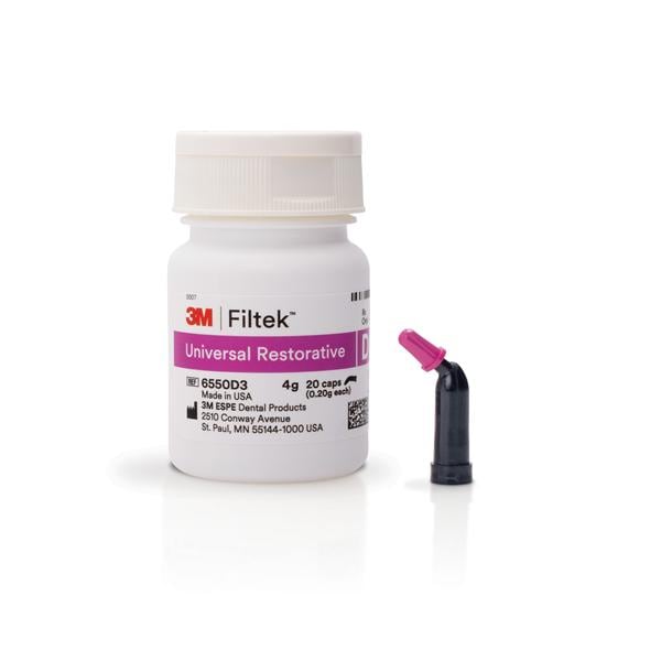 3M Filtek Universal Composite D3 Capsule Refill 20/Pk