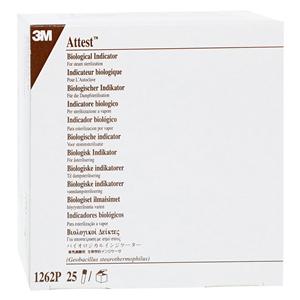 3M™ Attest Biological In Office Monitor Ampule 25/Bx, 4 BX/CA