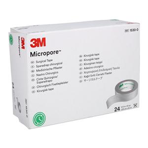 Micropore Surgical Tape Paper .5"x10yd White Non-Sterile 24/Bx