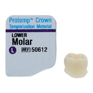 3M™ Protemp™ Composite Crowns Lower Large Molar Refill 5/Pk