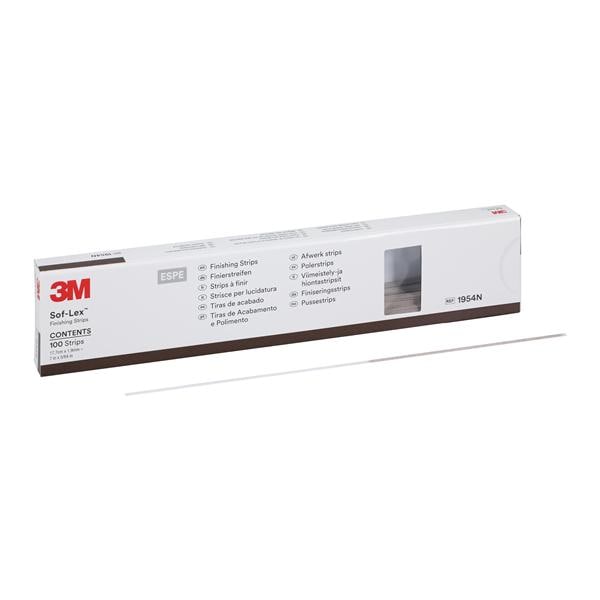 3M™ Sof-Lex™ Finishing & Polishing Strips Coarse / Medium 100/Bx