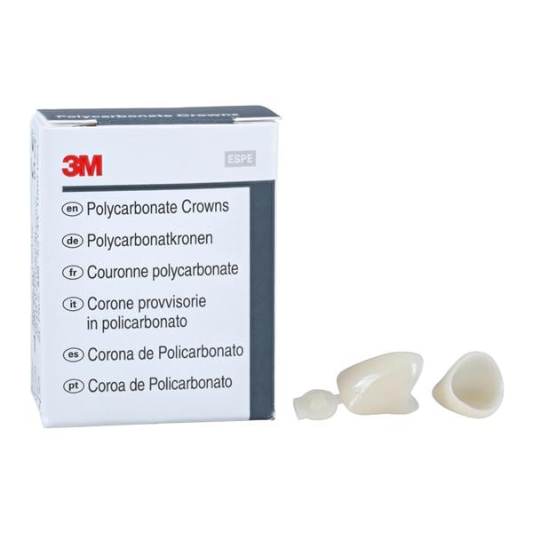 3M™ Polycarbonate Crowns Size 16 Upper Left Central Replacement Crowns 5/Bx