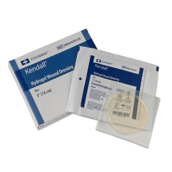 Aquaflo Hydrogel Wound Dressing 3" Sterile Disc Translucent