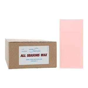 Baseplate Wax All Season Sheet 3" x 6" Pink 5 Lb/Ea