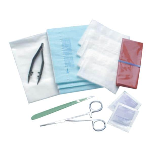 Incision/Drainage Tray Posi-Grip Plastic Forceps