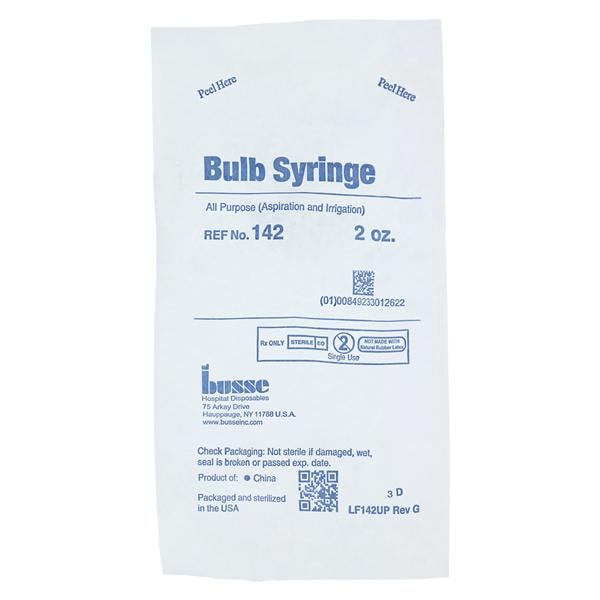 Ear & Ulcer Syringe PVC Sterile Disposable Ea