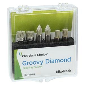 Groovy Diamond Polishing Brush 6/Pk