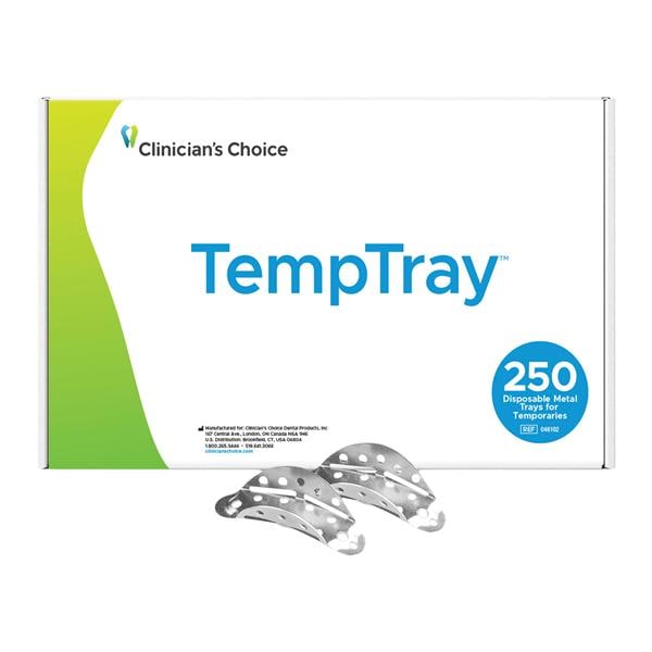 TempTray Disposable Impression Tray Universal 250/Pk