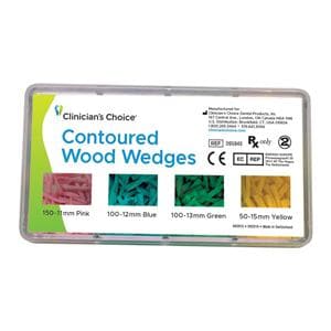 Contoured Wedges Assorted Starter Kit 400/Pk