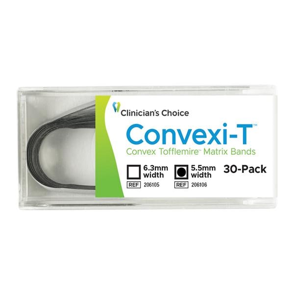 Convexi-T Tofflemire Dead Soft Matrix Band 0.025 mm Thin 30/Pk