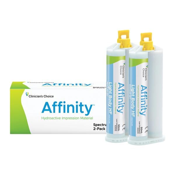 Affinity Impression Material Reg St Light Body High Flow Refill w/o Tips 2/Pk