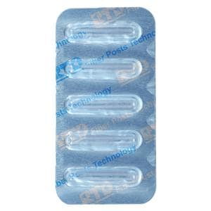 Macro-Lock Oval Posts Refill Size 3 Oval 2.49 mm Blue 5/Pk