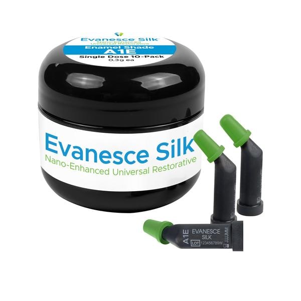 Evanesce Silk Restorative Composite A1E Enamel Single Dose Refill 10/Pk