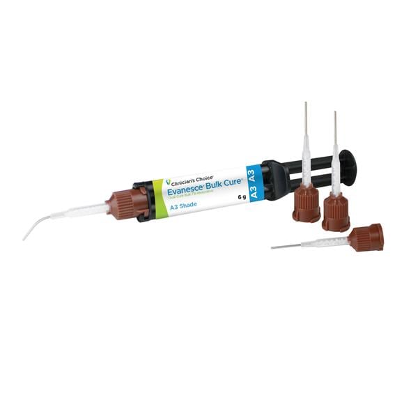 Evanesce Bulk Cure Composite Restorative Material A3 Syringe Ea