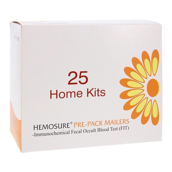 Hemosure iFOB Home Mailer Kit CLIA Waived 25/Bx