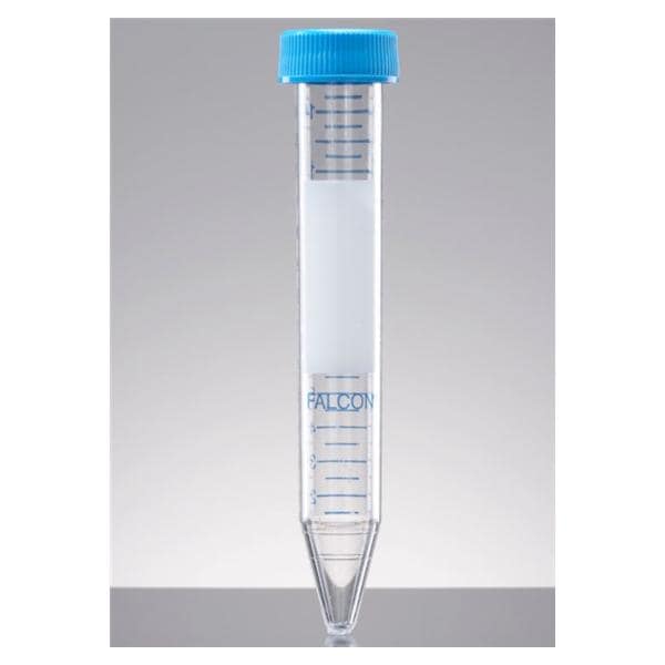 Falcon Centrifuge Tube Polypropylene 14mL 17x120mm Sterile 500/Ca