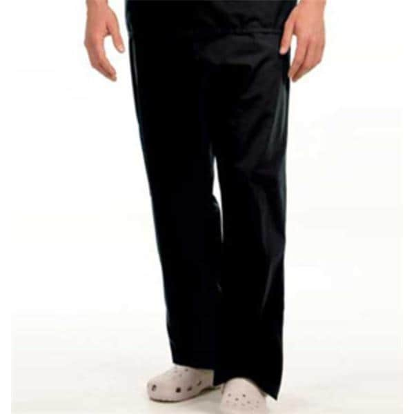 Scrub Pant 1 Pocket Large Black Unisex EA