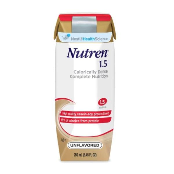 Nutren 1.5 Tube Feeding Formula High Calorie Vanilla 250mL Can 24/Ca