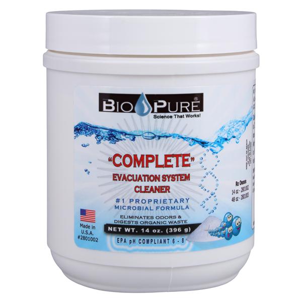 Bio-Pure Evacuation Maintenance Cleaner Powder 14 oz Ea, 12 EA/CA