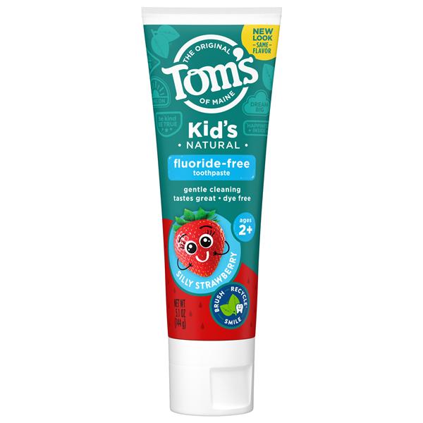 Tom's of Maine Anticavity Toothpaste Child 5.1 oz Strawberry 5.1/Tb, 24 TB/CA