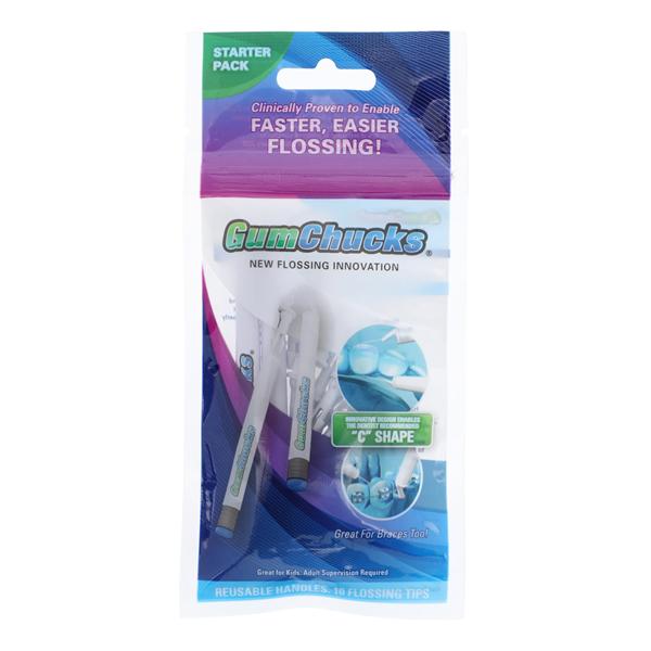 GumChucks Flosser Starter Pack Ea, 10 EA/CR