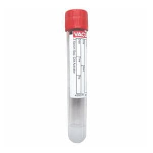 Vacuette Venous Blood Collection Tube Red/Yellow Standard 8ml Pl-Cp Plstc 50/Pk