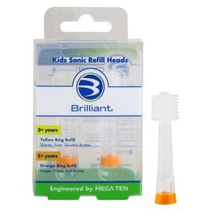 Baby Buddy Brilliant Electric Toothbrush Head Refill 2/Pk