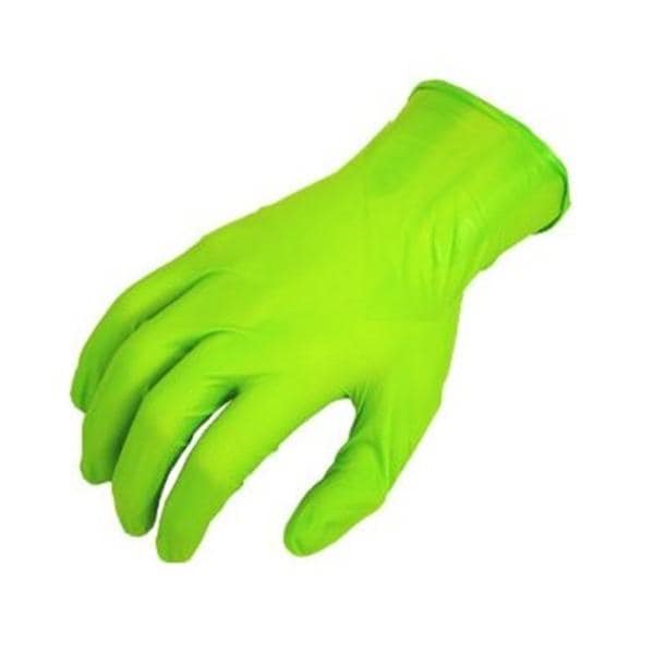 N-Dex Free Ultimate Nitrile Exam Gloves Large Green Non-Sterile