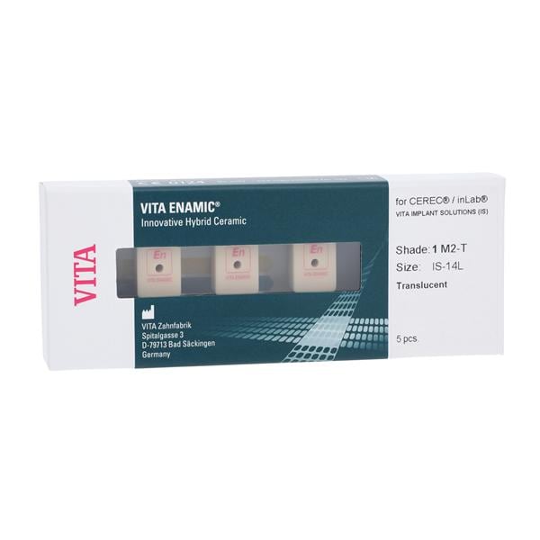 VITA ENAMIC IS T 14L 1M2 For CEREC 5/Pk