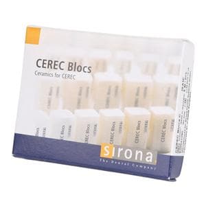 CEREC Blocs C Milling Blocks 10 A1C For CEREC 8/Bx