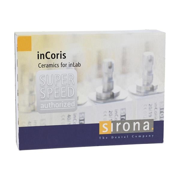 inCoris ZI Mono L 20/19 F2 For inLab 3/Pk