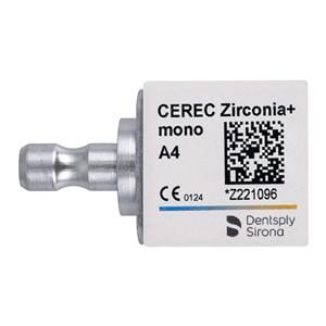 CEREC Zirconia+ Mono A4 For CEREC 3/Bx