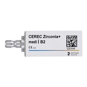 CEREC Zirconia+ Milling Blocks Medi B2 For CEREC 3/Bx