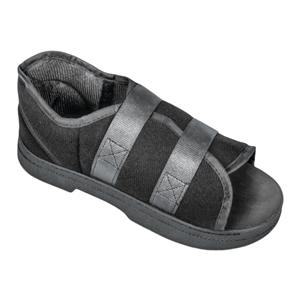 Softie Post-Op Shoe Poly-Cotton Blend/Tricot Foam Black Large Women 8.5-10