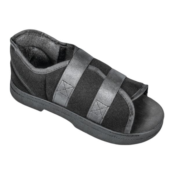 Softie Post-Op Shoe Poly-Cotton Blend/Tricot Foam Black Large Women 8.5-10