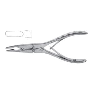 Meister-Hand Ruskin Rongeur Straight Stainless Steel Autoclavable Reusable Ea