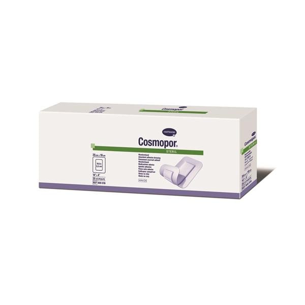 Cosmopor Cotton Contact Layer Dressing 4x14" Sterile Rectangle PA Adhs NAdhr LF