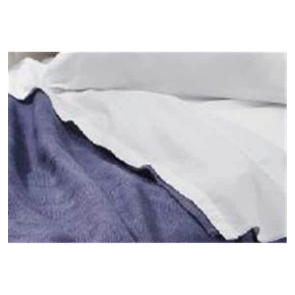 Links Spread Blanket White Cotton/Polyester 74x96