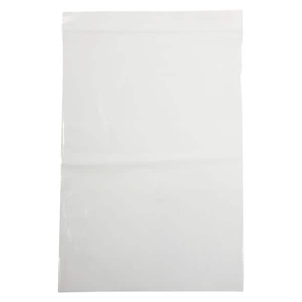 Bag Zip White Write On 2mil 9"x12" 1000/Ca 1000/Ca