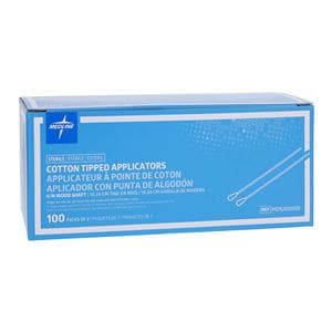 Applicator 6 in Wood Shaft Sterile 200/Bx