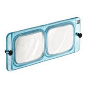 OptiVISOR Lens Plate For Replacement For Visor 2.5X Magnification EA