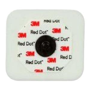 Red Dot Electrocardio Electrode Adult 4x3-1/2cm Foam/Tape/Sticky Gel Disp 50/Pk, 20 PK/CA