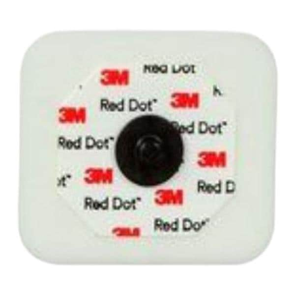 Red Dot Electrocardio Electrode Adult 4x3-1/2cm Foam/Tape/Sticky Gel Disp 50/Pk, 20 PK/CA