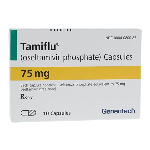 Tamiflu Capsules 75mg Blister Pack 10/Pk