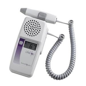 LifeDop 250 Obstetric/Vascular Doppler Battery-Powered LCD/Built-In Speaker Ea