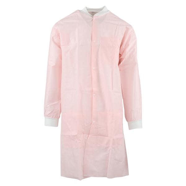 SafeWear High Performance Protective Lab Coat SMS X-Large Pretty Pink 12/Bg, 5 BG/CA